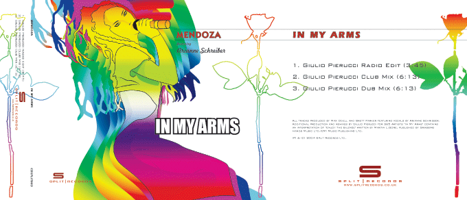 In My Arms, release artwork
