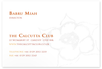 85 x 55mm Business Card back