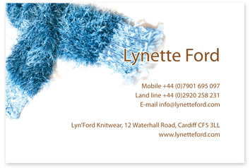 85 x 55mm Business Card back