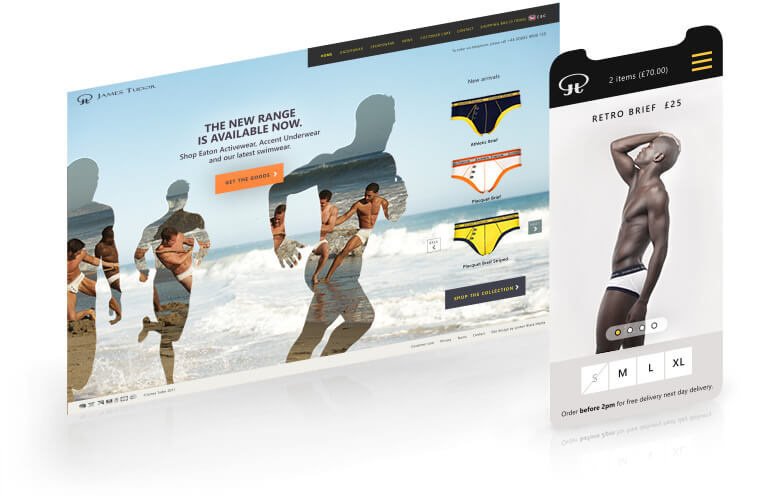 Online stores for menswear