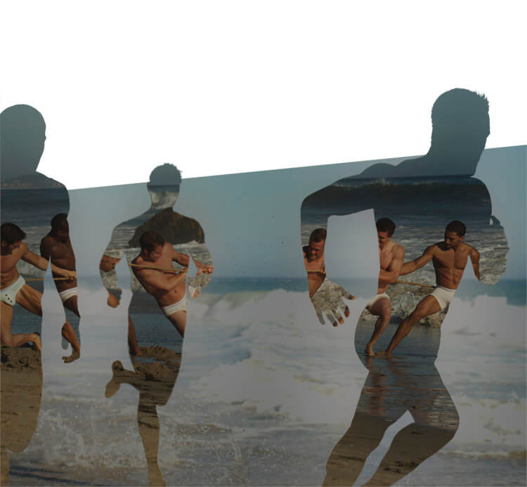 Running along a beach