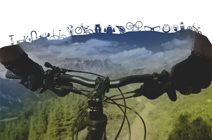 Mountain bike handlebars