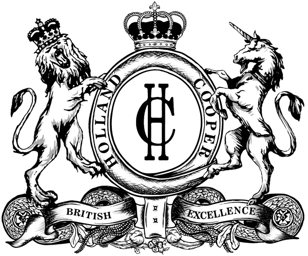 Identity artwork for Holland Cooper clothing