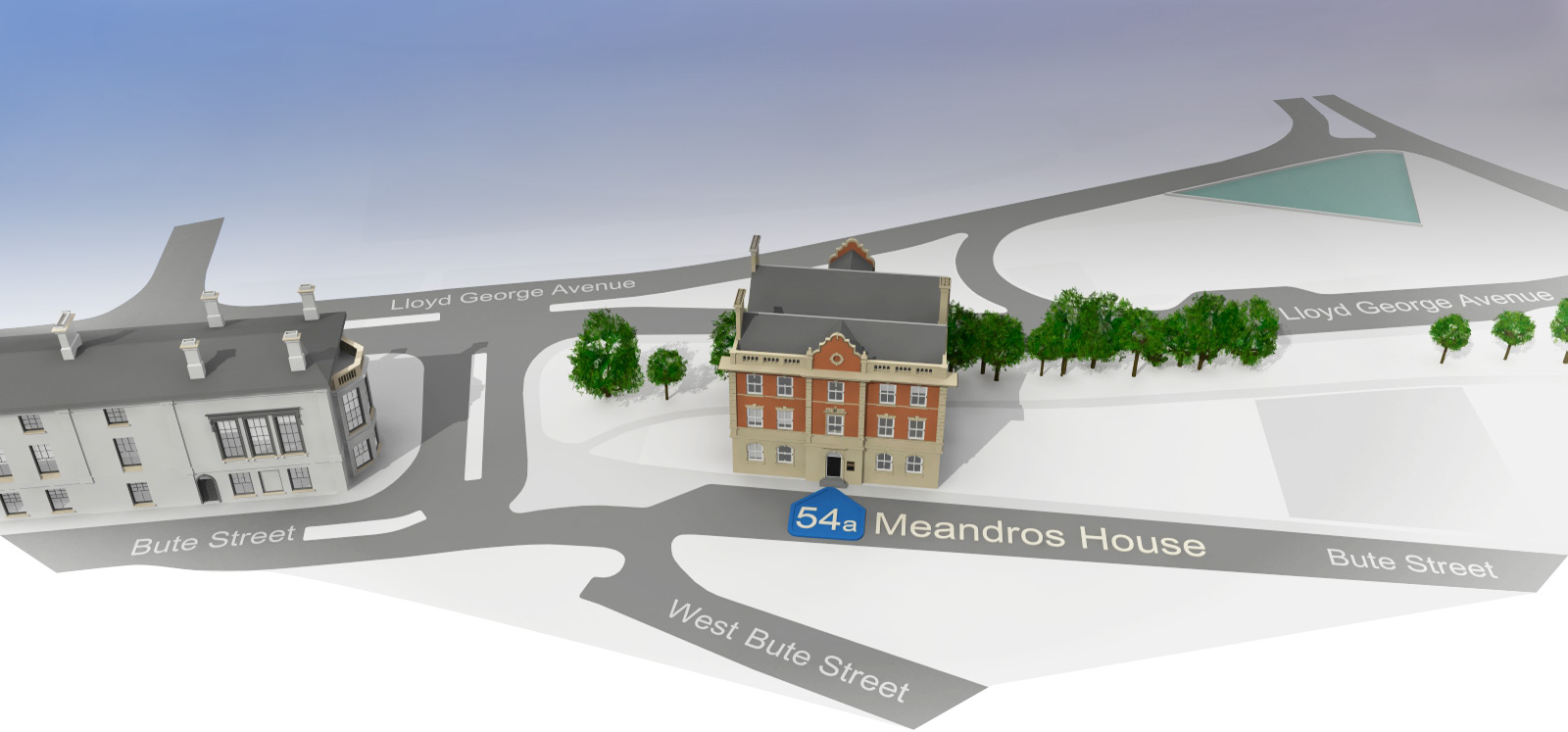 Meandros House, Bute Street