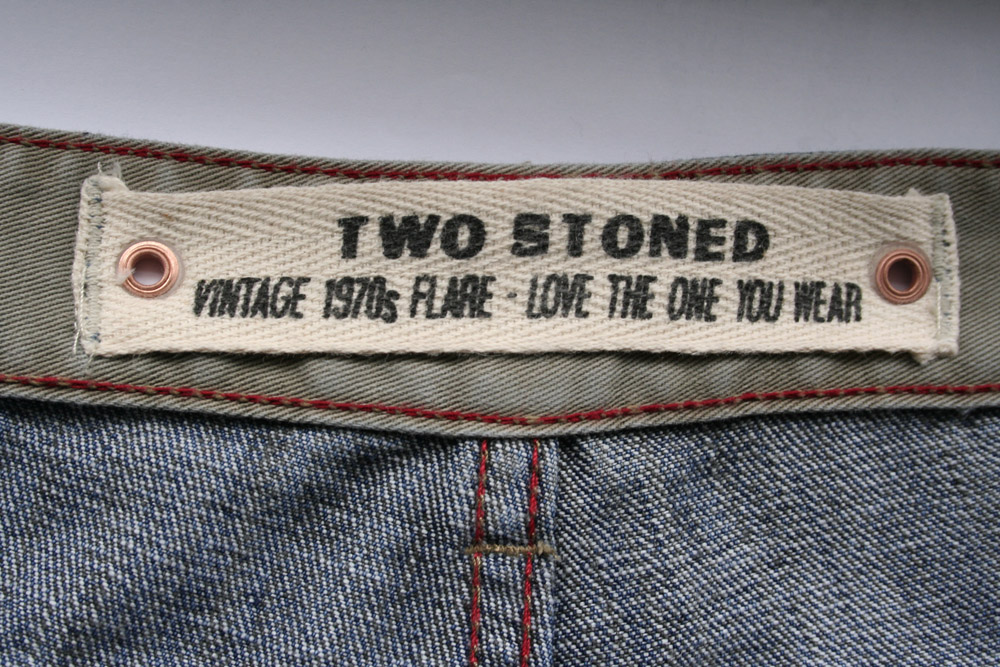 Baggy denim pant, for Two Stoned