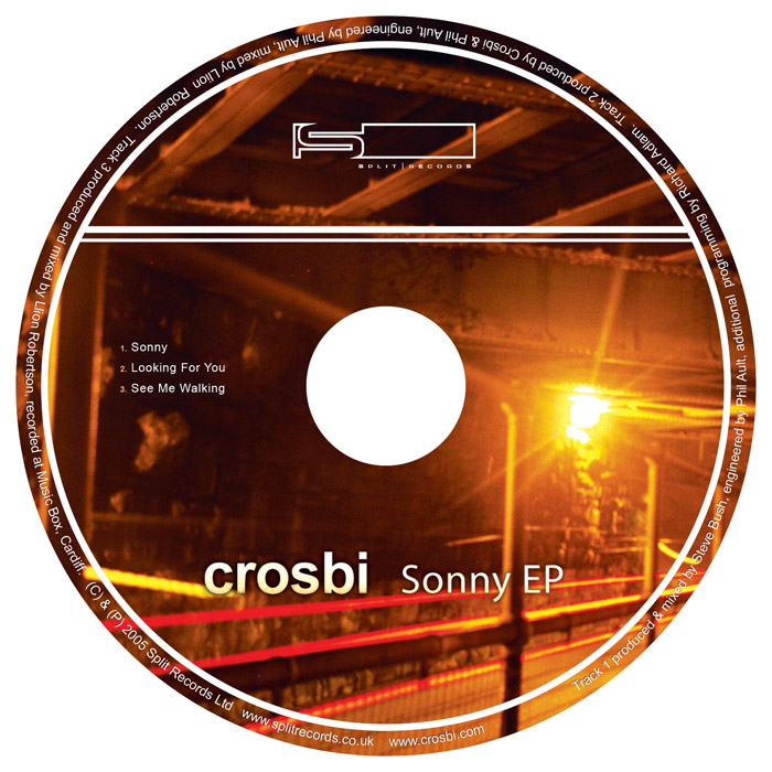 Crosbi, release artwork, for Split Records