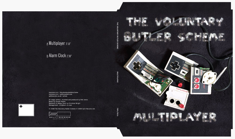Voluntary Butler Scheme, release artwork, for Split Records
