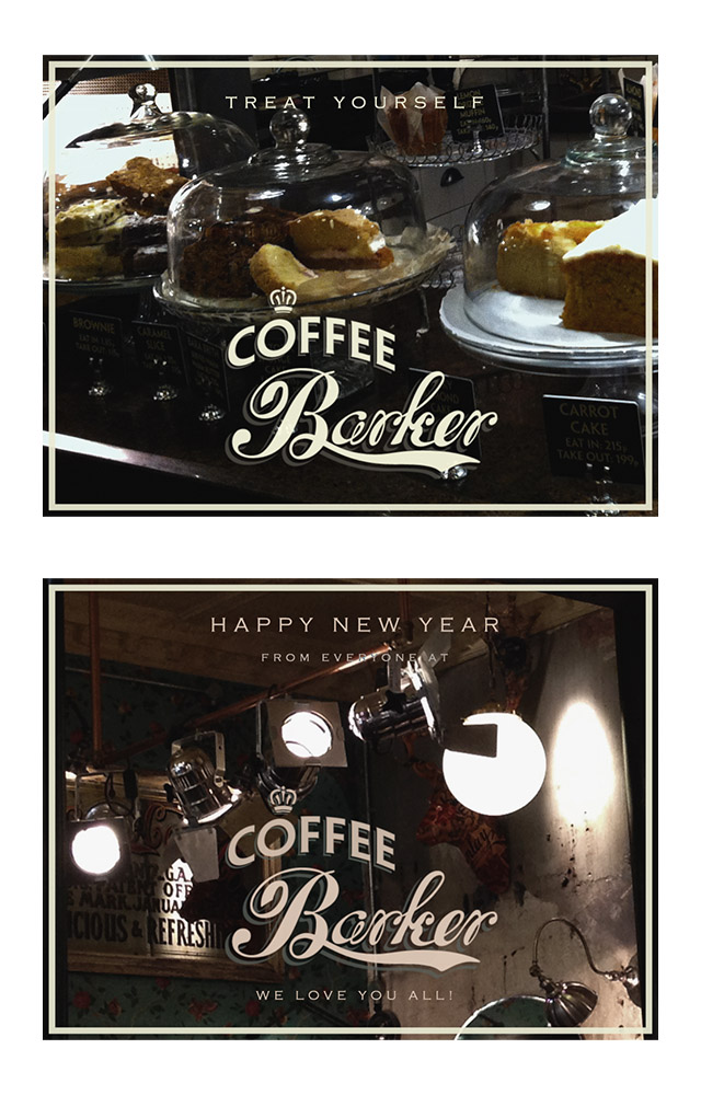 Coffee Barker, for Vintage Tea & Coffee Co.