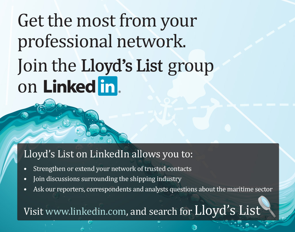 Social media launch, for Lloyds List