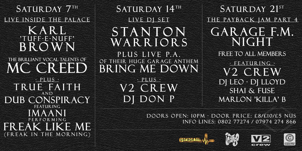 Pure Essence at The Palace Promotional flyer design for monthly club nights, for Pure Essence