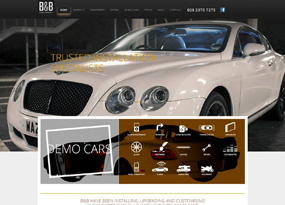 B&B Audio Concepts Website