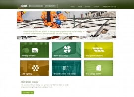 DCI Green Energy Website