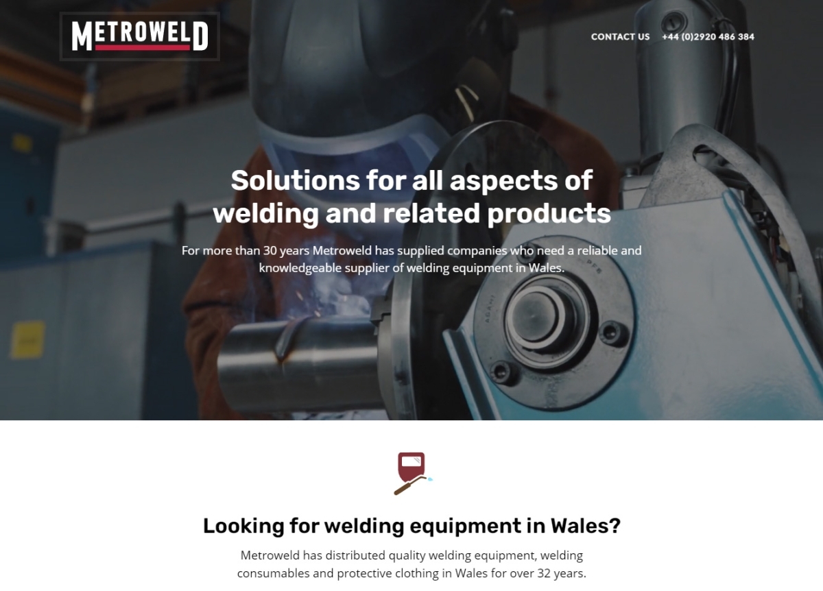 Metroweld Wales Website